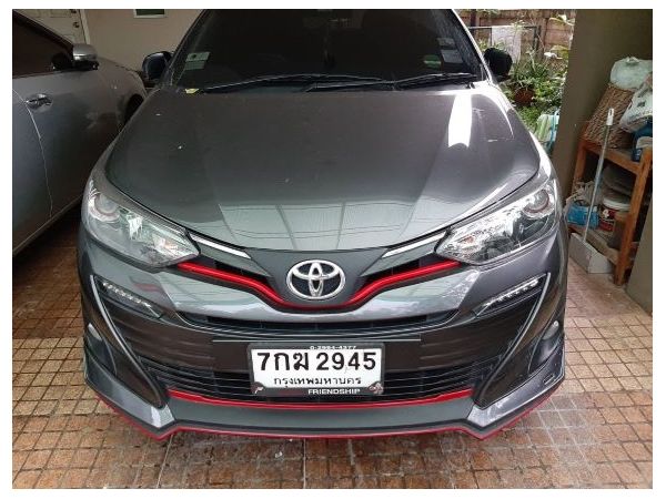 Toyota Yaris Ative 2017 รุ่น S (ตัวท็อป)